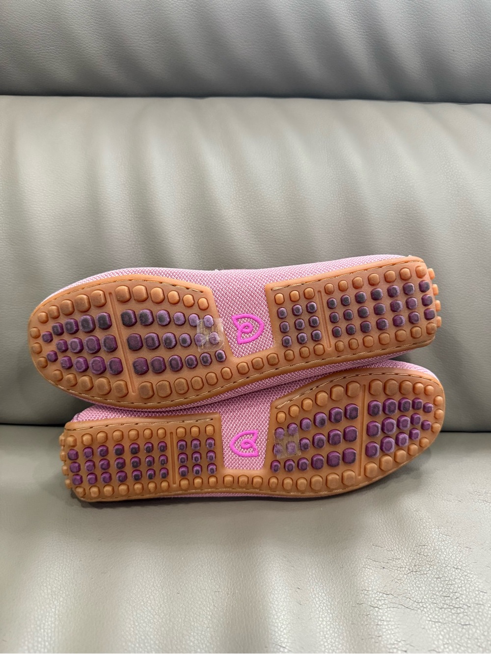 Rothy’s The Driver Slip On Shoes Driving Moccasin Desert Rose Woman Size 8 - Picture 5 of 5